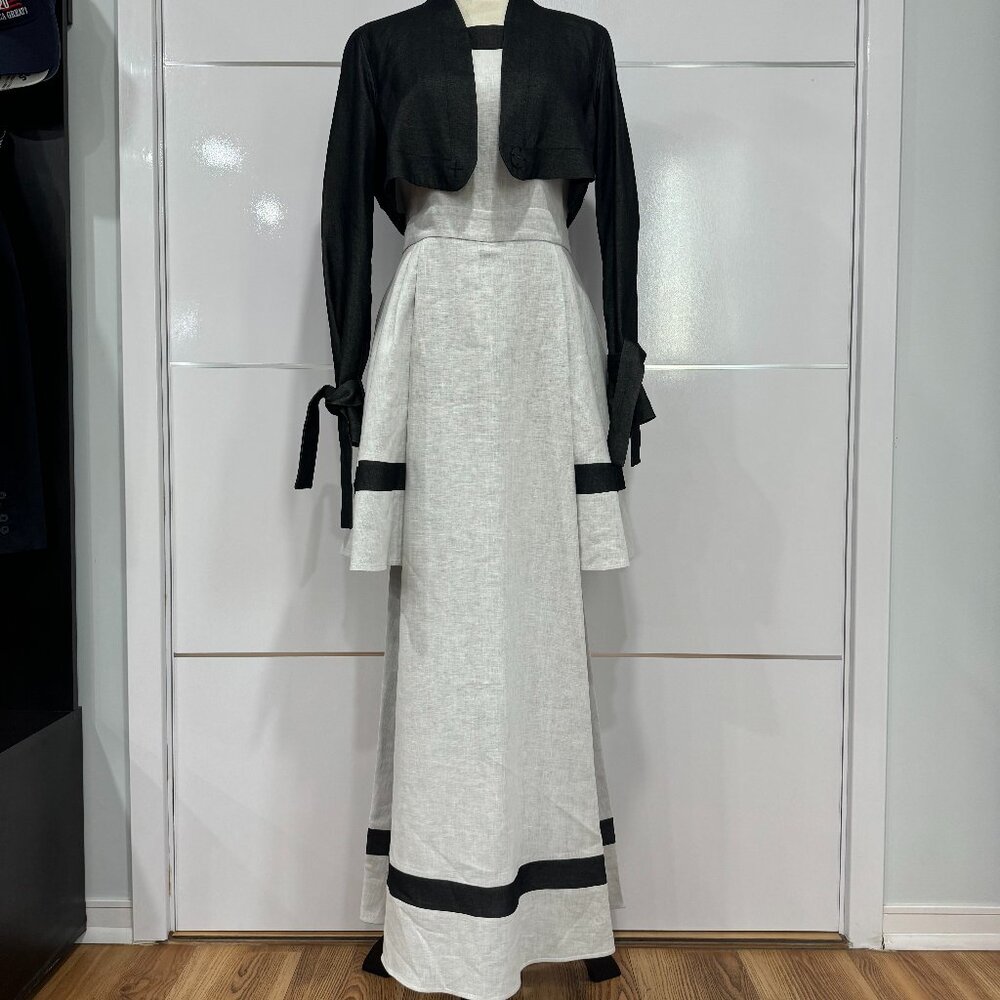 Ancient Greek 2 Piece Asymmetric Dress, Size M (Runs Small)